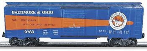 Williams 47032 40' Box Car B&O Timesaver Boxcar # 9783