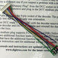 Digitrax DHWHP HO Scale 9-Pin to DCC Medium Plug Long Wire Harness