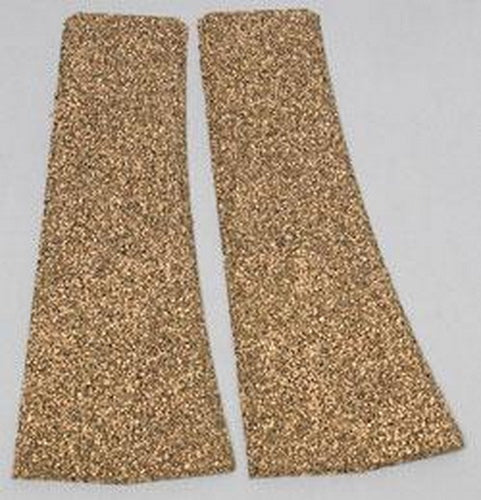Midwest Products 3023 HO Cork Left-Hand Beveled Turnout Switch Pads (Pack of 2)