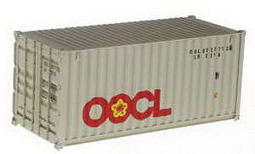 Walthers 933-2005 HO Scale Plastic 20' Container - OOCL