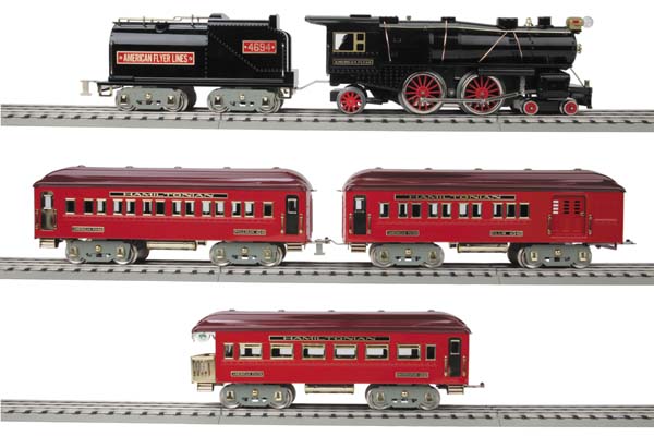 MTH 11-1014-1 The Iron Monarch American Flyer Std Gauge Steam Train Set w/PS 2.0