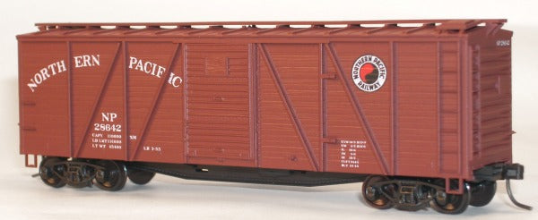 Accurail 71041 HO Northern Pacific 55Ton Wood Side Twin Hopper #28642 Kit