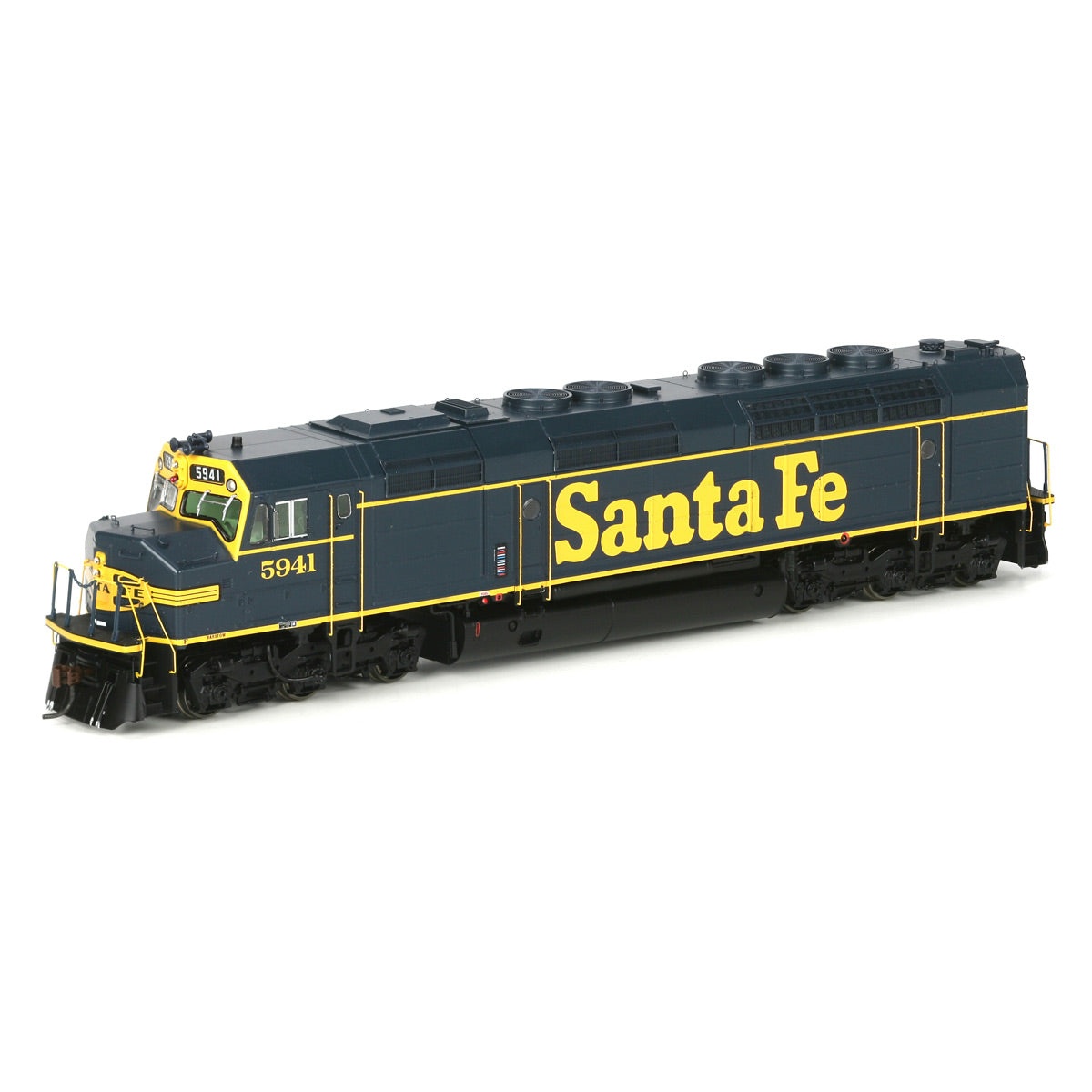 Athearn G67676 HO SF/Pinstripe F45 Diesel Locomotive with DCC & Sound #5941
