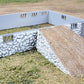 Walthers 933-3331 HO Scale Fieldstone Barn Base and Ramp Model Building Kit