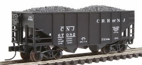Atlas 41305 N Scale CNJ 55T Fishbelly Hopper #67082