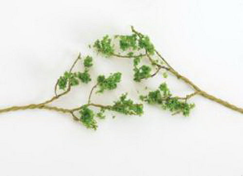 Bachmann 32645 HO Light Green 1 - 3" Wire Foliage Branches (Pack of 60)