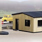 Walthers 933-3517 HO Yard Office & Gatehouse W/Gate Plastic Kit