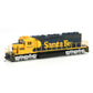 Athearn 89898 HO Scale Santa Fe SD40 Diesel Locomotive #5000
