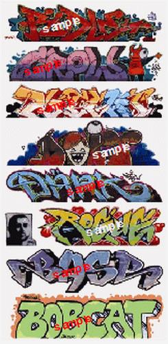 Blair Line 1258 N Graffiti Decal Mega Set #9 (Pack of 9)