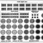 Blair Line 162 HO Scale Manhole Covers & Storm Drains