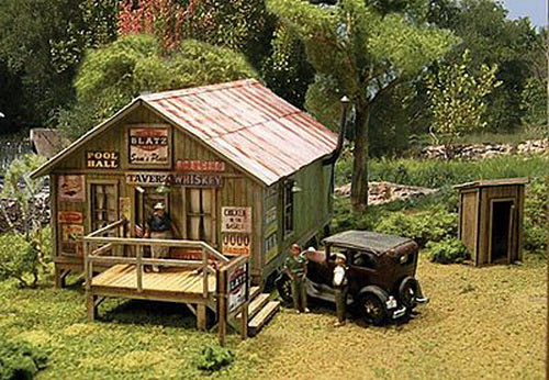 Blair Line 2003 HO Scale Sam's Roadhouse Kit