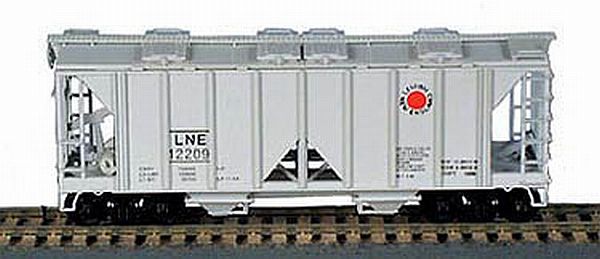 Bowser 56731 HO Scale Lehigh & New England 70-Ton 2-Bay Covered Hopper Kit