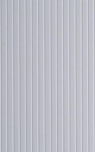 Evergreen Scale Models 4100 .040" x .100 x 6" x 12" Polystyrene V-Groove Siding