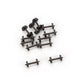 Fox Valley Models 3602 N Scale Wheels 36" W/0.553" Axle (Pack of 12)