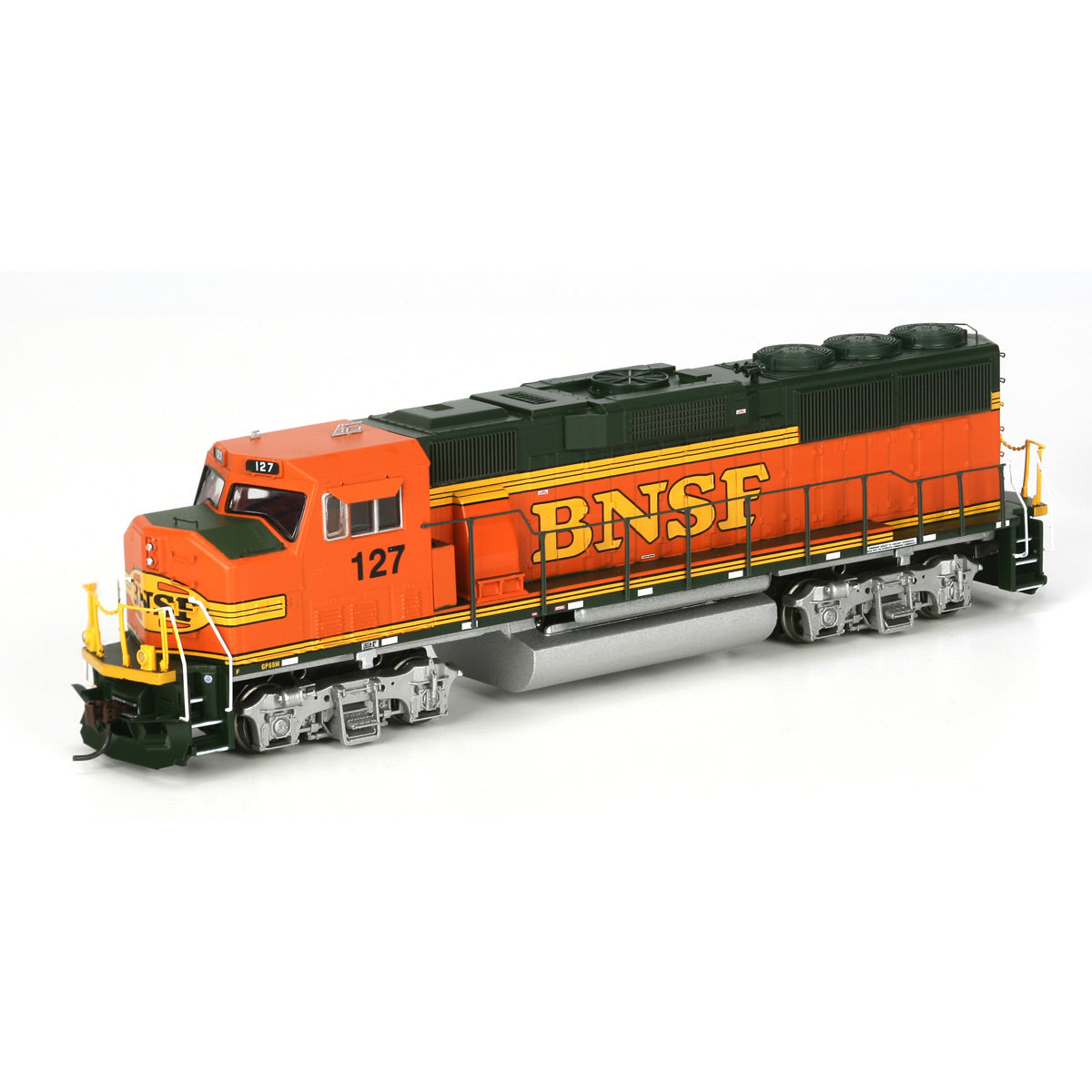 Athearn 88828 HO BNSF/Heritage II RTR GP60M Diesel Locomotive #127