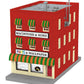 MTH 30-90409 Macintosh Son's Paints 3-Story City Building w/Fire EX/Box