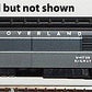 IHC 49705 HO Scale Union Pacific "Overland" Heavyweight BPO Car