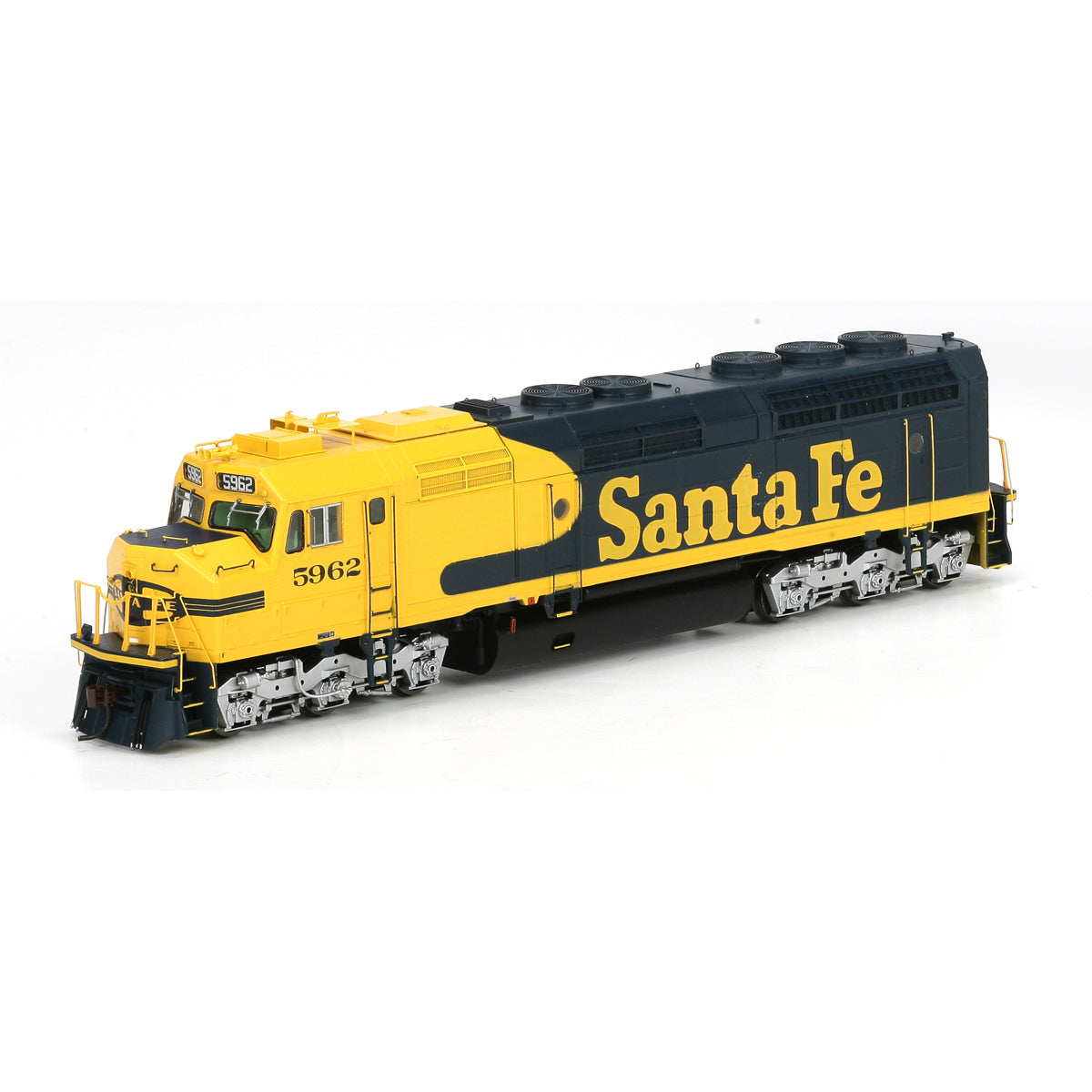 Athearn G67668 HO Sante Fe F45 Diesel Locomotive w/DCC & Sound #5962