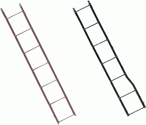 Kadee 2101 HO 40 Foot PS-1 Ladder Set in Red Oxide Includes Ends & Sides
