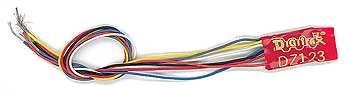 Digitrax DZ123 Z Mobile Decoder 1 Amp/2 Amp Peak 2 FX3 Functions, 0.5 Amp