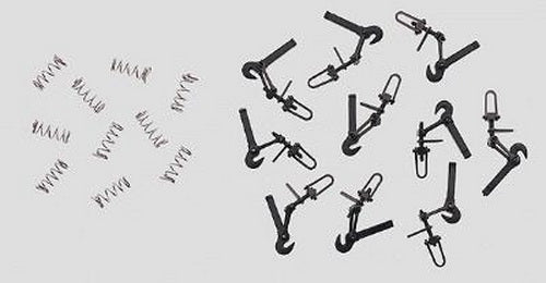 Marklin 56101 Retrofit Prototype Couplers (10)