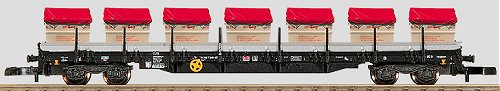 Marklin 82582 Z DB German Railroad AG Type Res 687 Flat Car