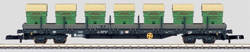 Marklin 82584 Z DB German Federal Railroad AG Type Res 687 Flatcar