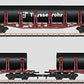 Marklin 82599 Z German Railroad DB AG Type Snps 719 Double Stake Car (Set of 3)