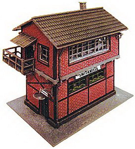 Model Power 1585 N Scale Yard Tower Model Plastic Parts & Decals Building Kit