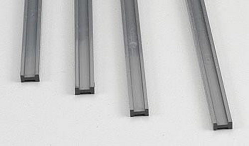 Plastruct 90025 1/8" x 24" x 1/4" ABS I Plastic Beam (Pack of 4)