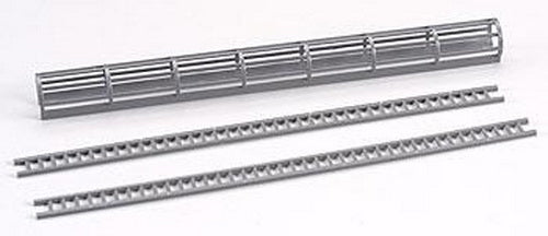 Plastruct 90431 HO 4-7/8" x 27/64" Ladder with Safety Cage