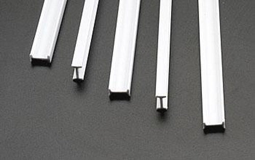 Plastruct 90518 3/16" x 15" x 3/8" Styrene I Beam (Pack of 5)