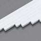 Plastruct 90777 .156" x 10" x 0.100 Styrene Strip (Pack of 10)
