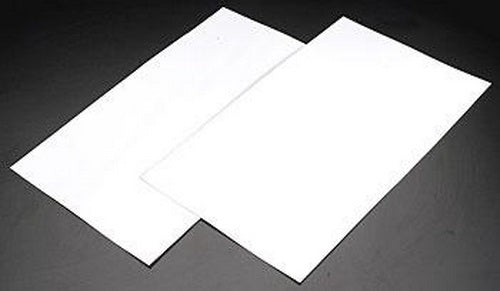 Plastruct 91510 N 12" x .020" x 7" Corrugated Siding Patterned Sheet (Pack of 2)