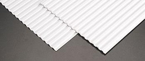 Plastruct 91551 12" x 1/8" x 7" Clapboard Siding Sheet (Pack of 2)