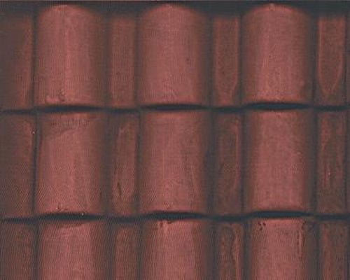 Plastruct 91639 1:12 24" x 7" Spanish Tile Sheet