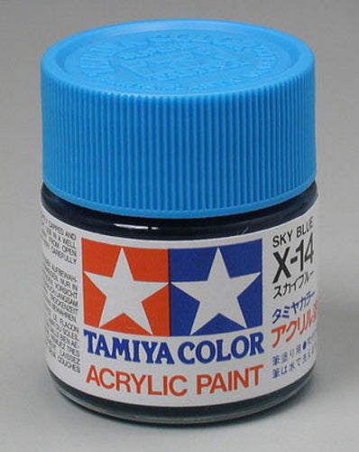 Tamiya 81014 Acrylic Sky Blue X-14