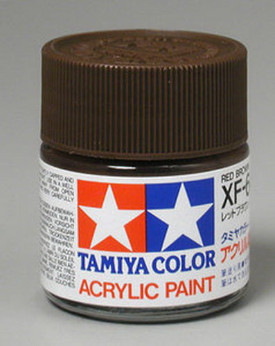 Tamiya 81364 XF-64 Red Brown Flat Acrylic Paint - 23 ml. Bottle