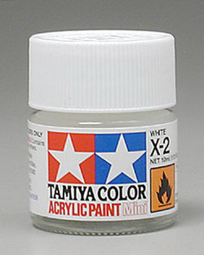 Tamiya 81502 X-2 White Acrylic Mini 10 ml. Bottle Paint