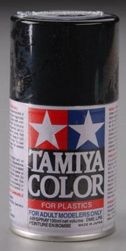 Tamiya 85006 TS-6 Matt Black 100 ml Spray Paint Can