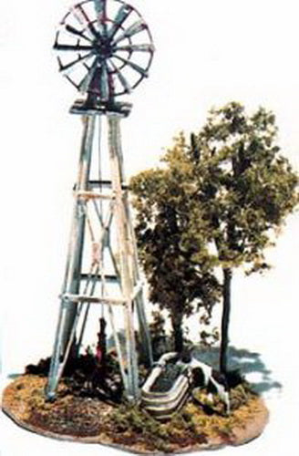 Woodland Scenics M103 HO Mini-Scene The Windmill Building Kit