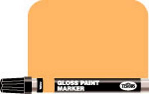 Testors 2514 Yellow Gloss Enamel Marker - 1/3 fl. oz.