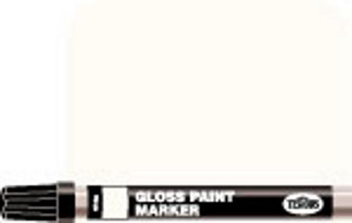 Testors 2545 White Gloss Enamel Marker - 1/3 fl. oz.