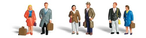 Woodland Scenics A1835 HO ScenicAccents Professional People Figures (Set of 6)