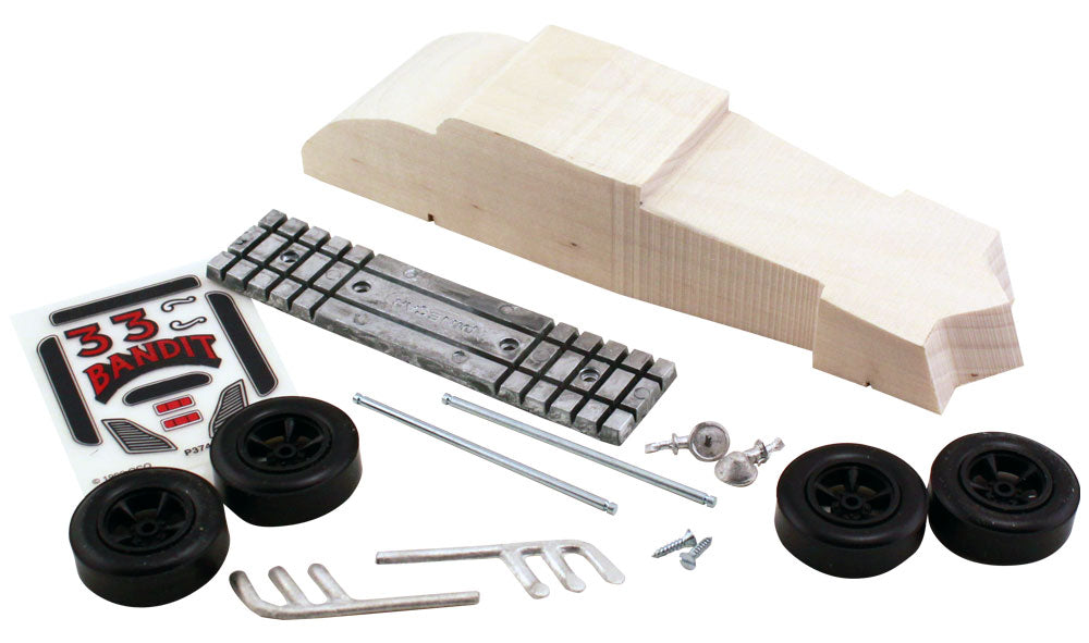 PineCar P374 Bandit Coupe Deluxe Car Kit