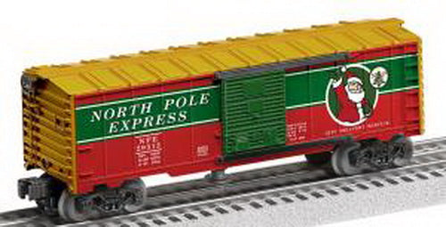 Lionel 6-29312 O Gauge Santa's Operating Boxcar LN/Box