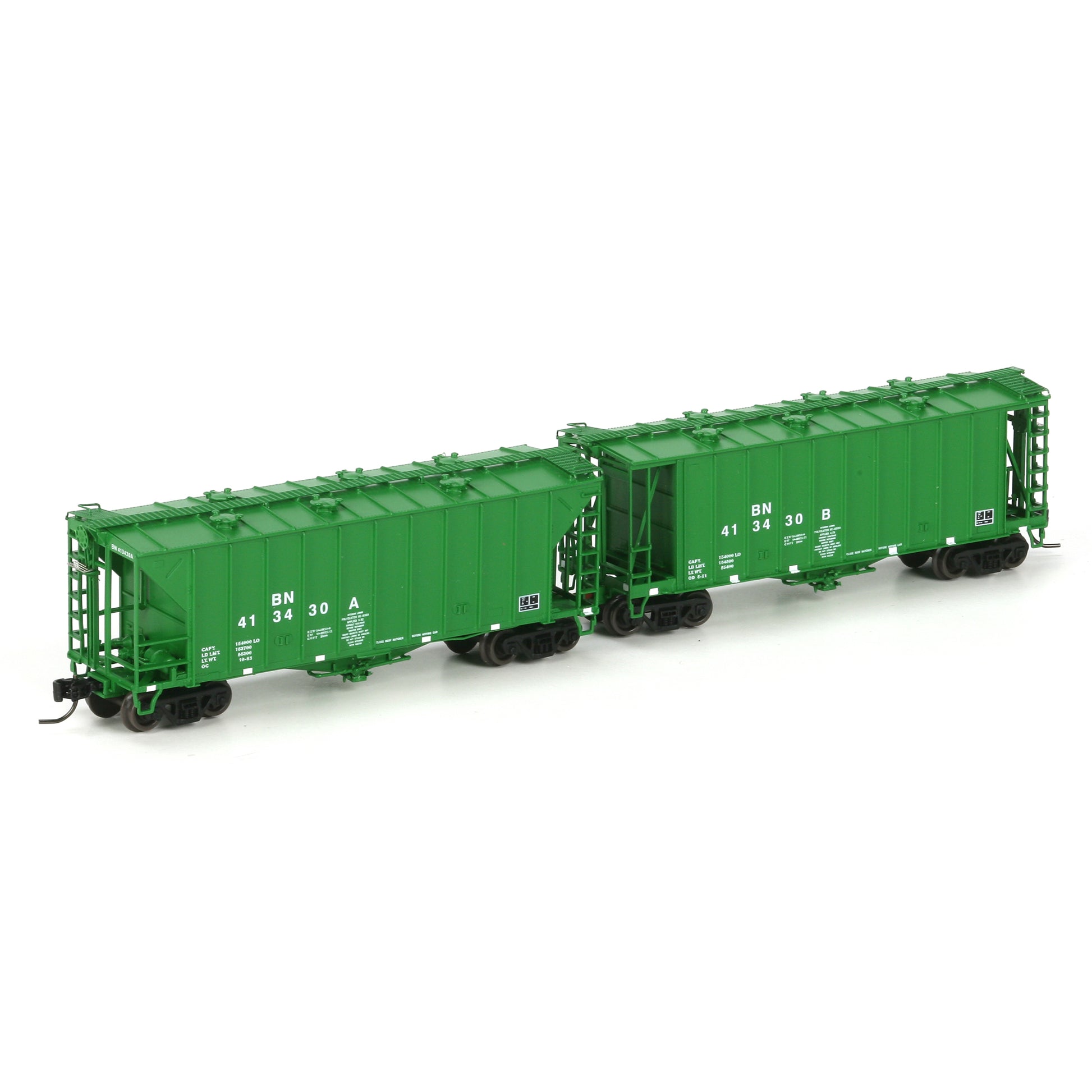 Athearn 23052 N Burlington Northern GATC 2600 Hopper Set #413430 (2)
