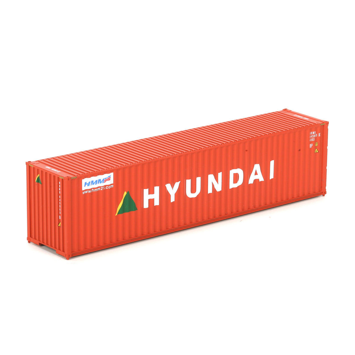 Athearn 28387 Hyundai HO RTR 40' Corrugated Container