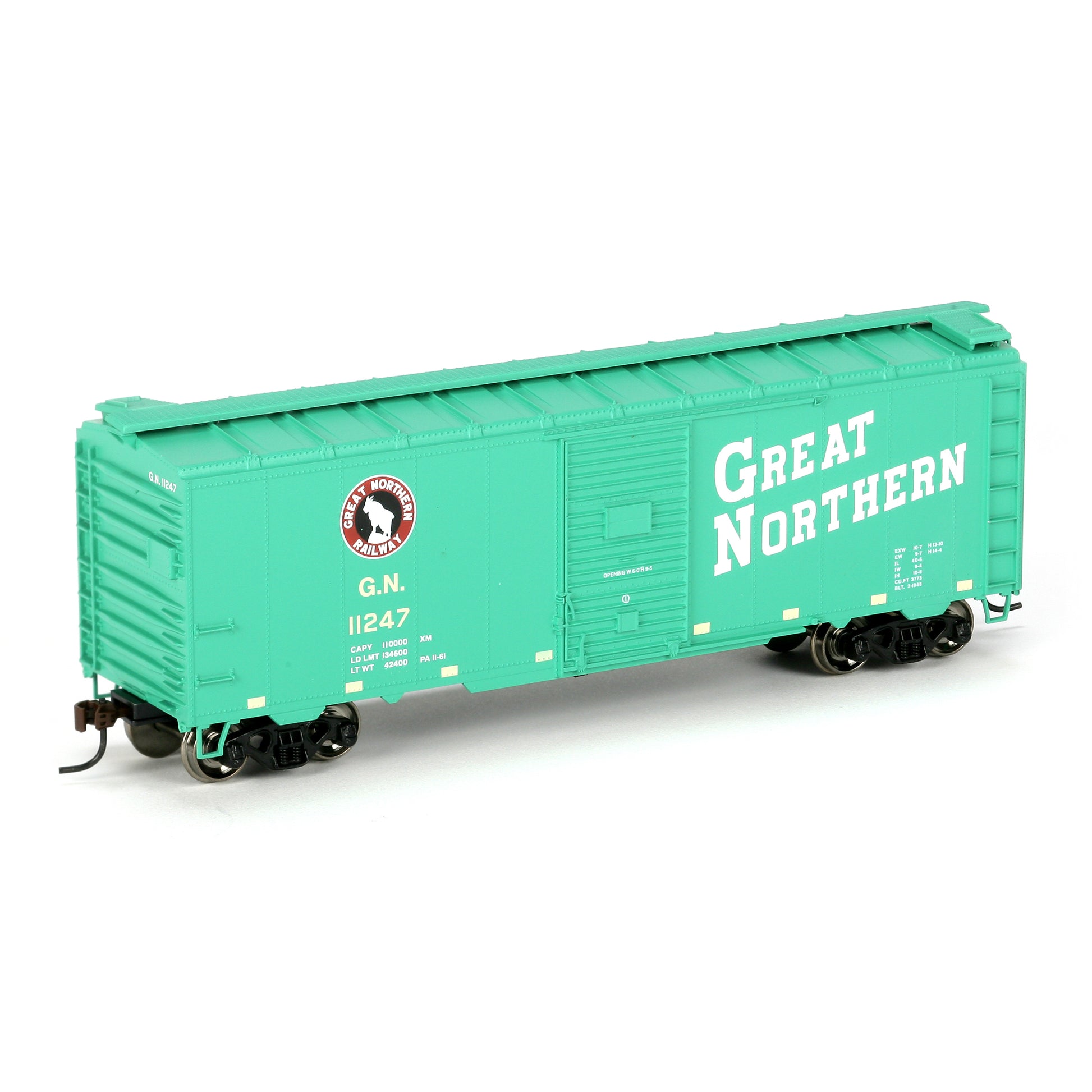 Athearn 70098 HO Scale Great Northern 40' YSD Steel Door Boxcar #11247