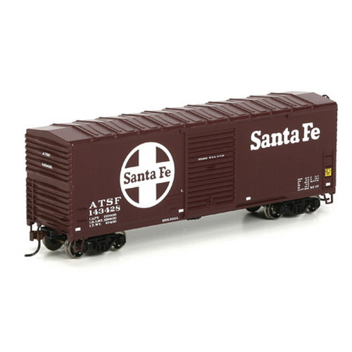 Athearn 73425 HO ATSF RTR 40' Modern Boxcar #143428